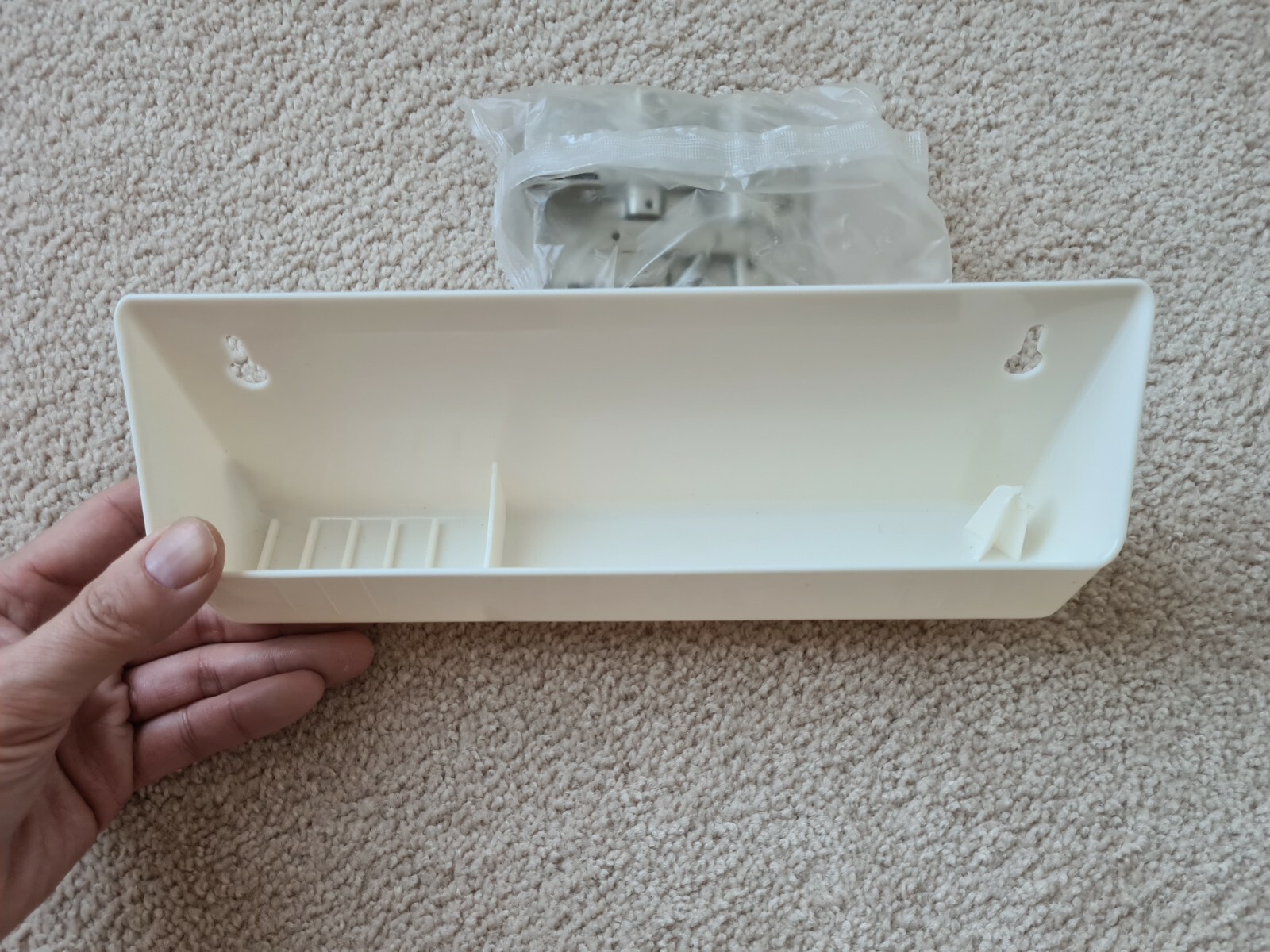 REV-A-SHELF Sink Front Tray single 11" Tip Out Beige Polymer 6572-11-15-52 NEW gallery