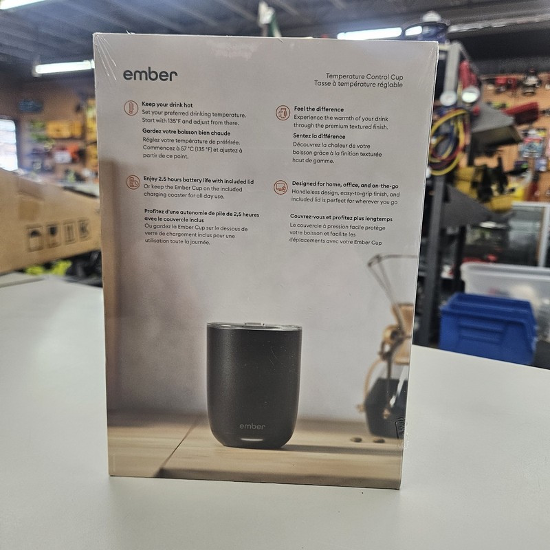 Ember Temperature Control Smart Cup 14 oz App-Controlled Heated Coffee Cup Blk gallery