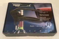 Corkscrew Master Pull Pulls Corks in Less Than 3 Seconds