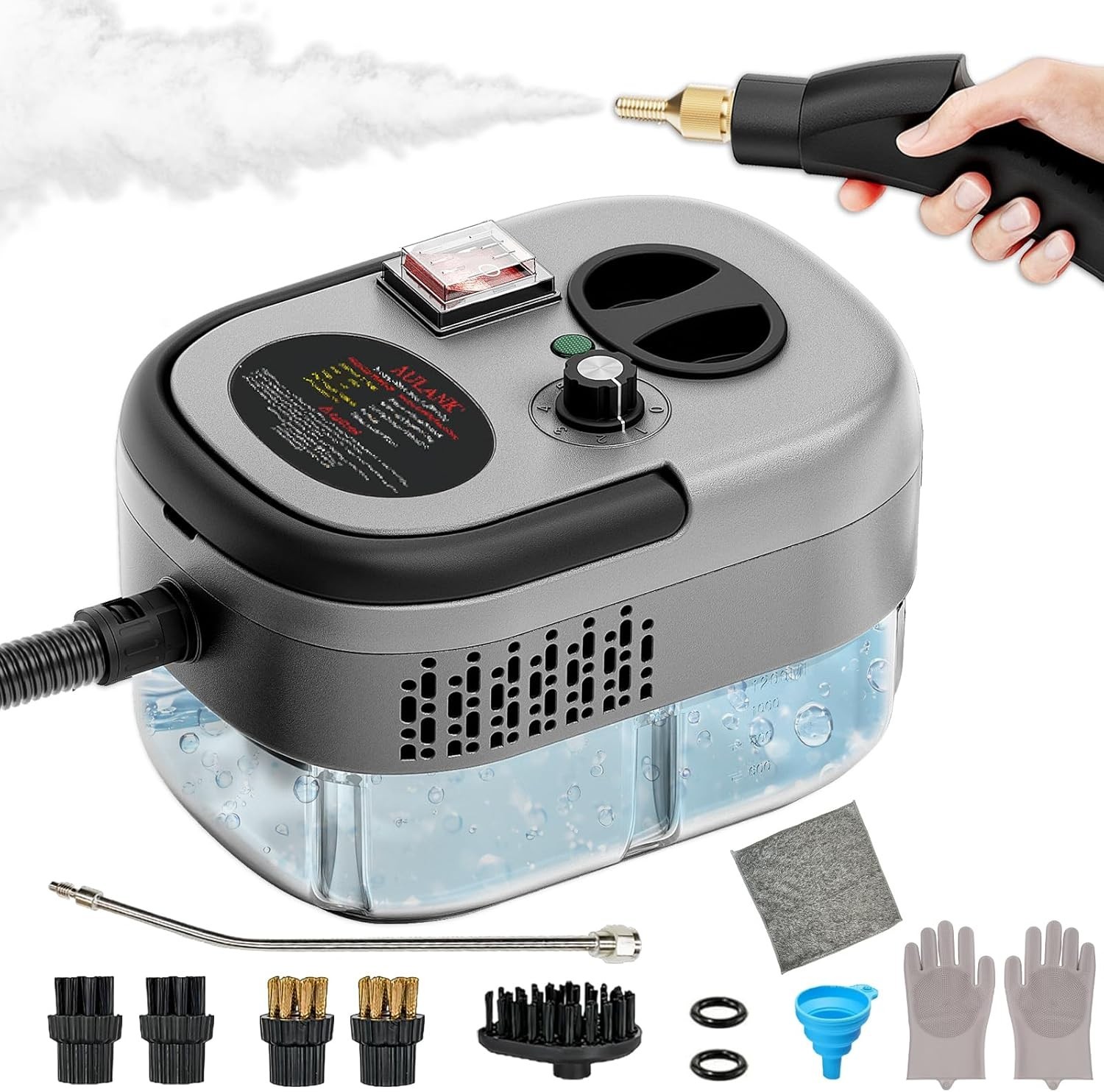2500W Handheld Steam Cleaner,Portable Car Steamer For Auto Detailing,High-Tem... gallery