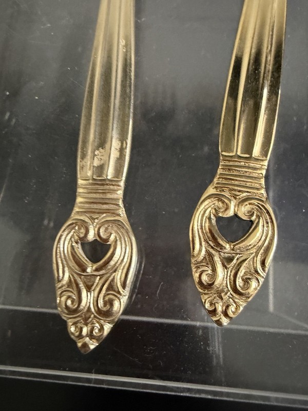 Gold Coronet 5 Piece Flatware Place Setting Japan Stainless Steel gallery