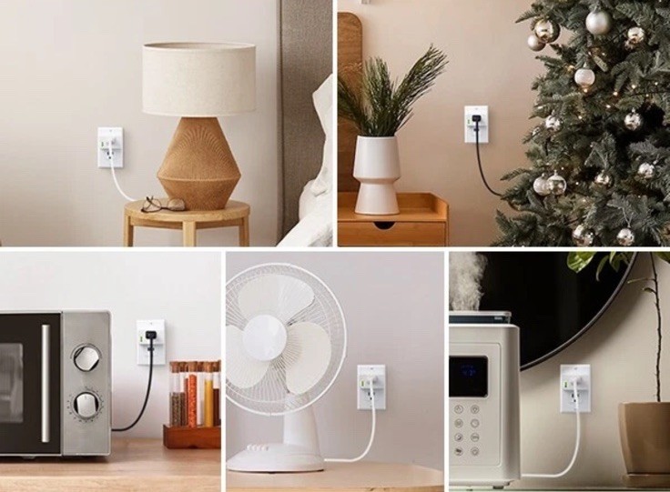DEWENWILS Remote Control Outlet, Indoor Wireless Remote Outlet Switch 5 Outlets gallery