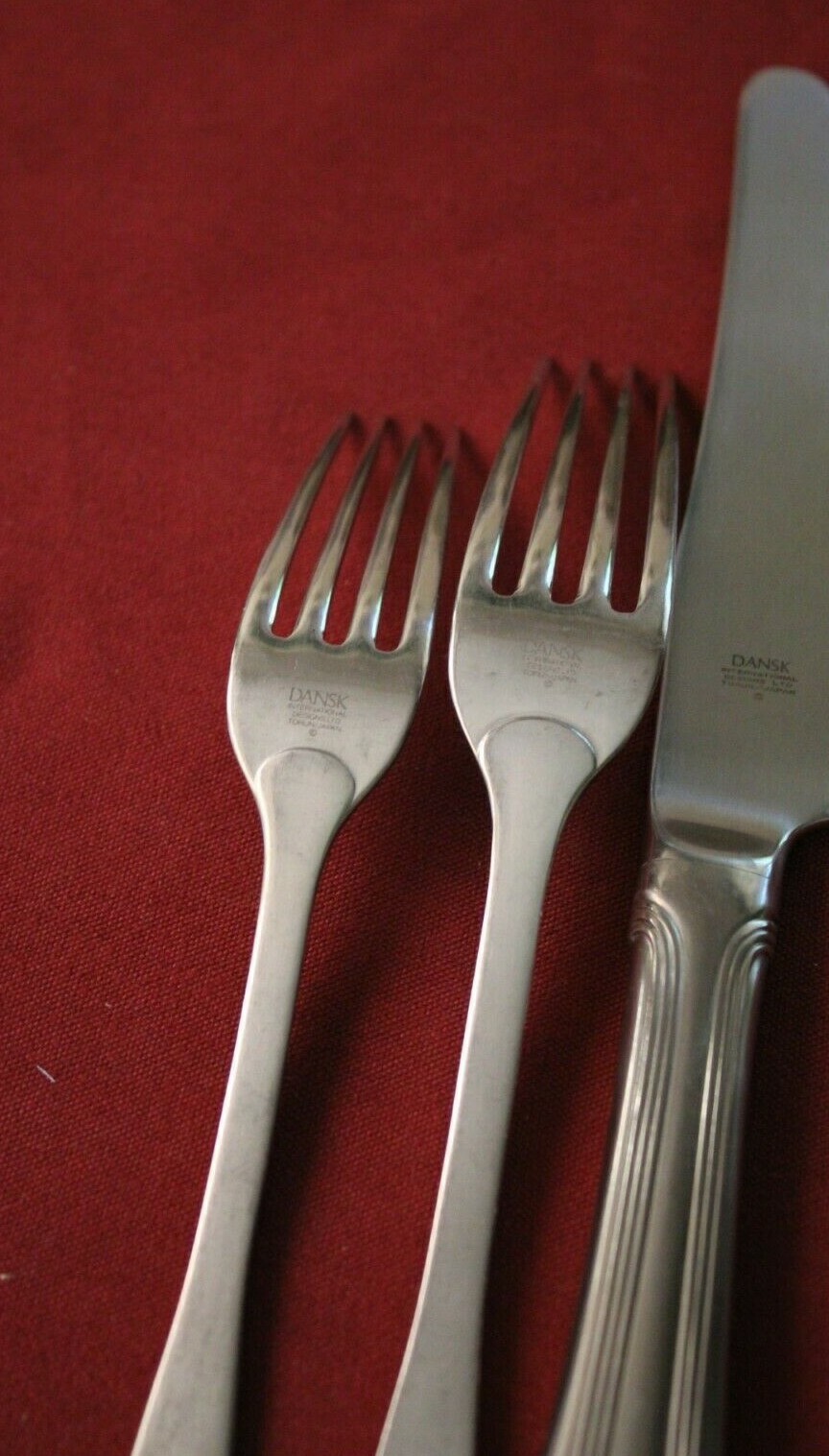 Dansk Stainless CORDON Open Stock- You Select the Piece Satin Flatware Japan gallery