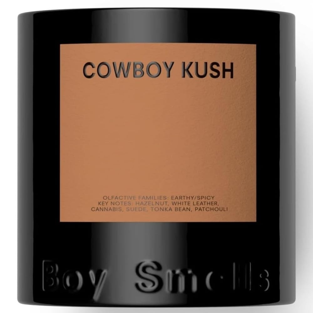 Boy Smells - Cowboy Kush Scented Candles For Men And Women - 27 Oz - Soy gallery