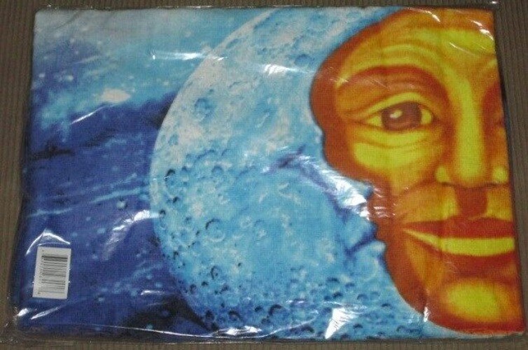 New Celestial Sun and Moon Pool Bath Beach Gift Large Towel 30x60 Stars Clouds gallery