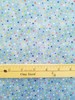 32"x44" Tiny Colored Dots On Blue New 100% Quality Cotton Fabric! David Textiles gallery