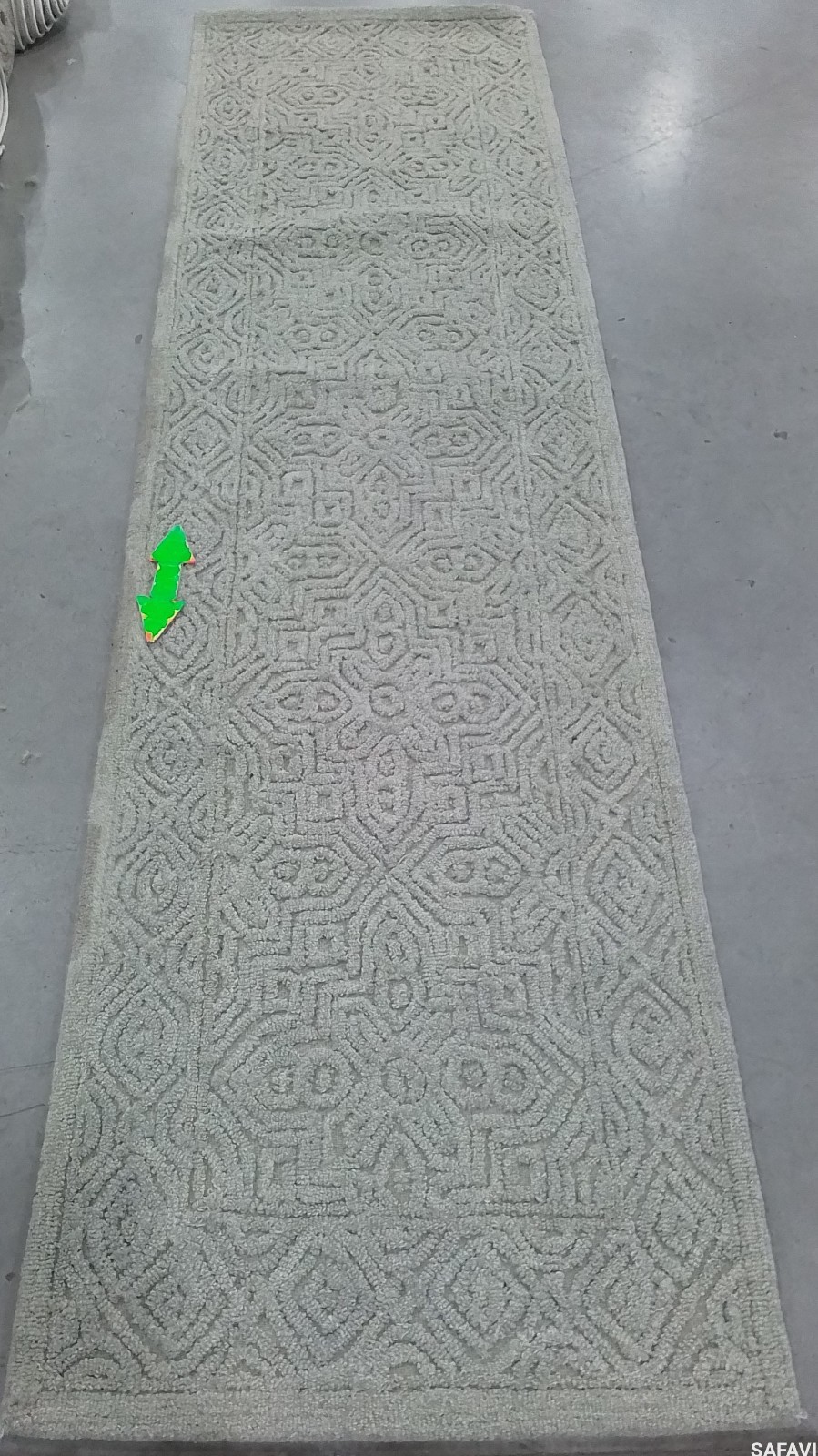 SILVER 2'-3" x 8'-0" Stained Rug, Reduced Price 1172776764 TXT101G-28 gallery