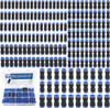 200PCS Quick Connect Air Hose Fittings,1/8",1/4",5/16",3/8",1/2" & 4/6/8/10/12Mm gallery