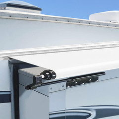 -Rv Slide Out Awning Fabric Replacement-(46″ X 110″, White- Fabric Only)-Univers
