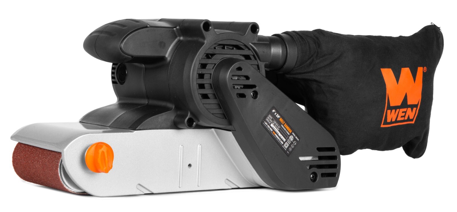 WEN HB424V 10-Amp 4-by-24-Inch Variable Speed Handheld and Benchtop Belt Sander gallery
