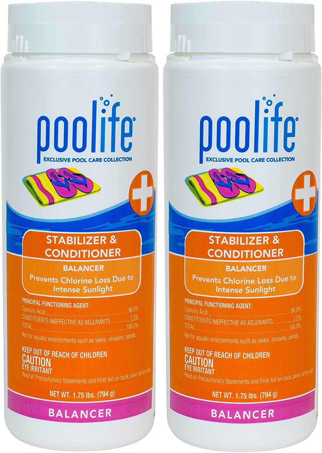 Poolife Stabilizer & Conditioner 1.75# Two Pack gallery