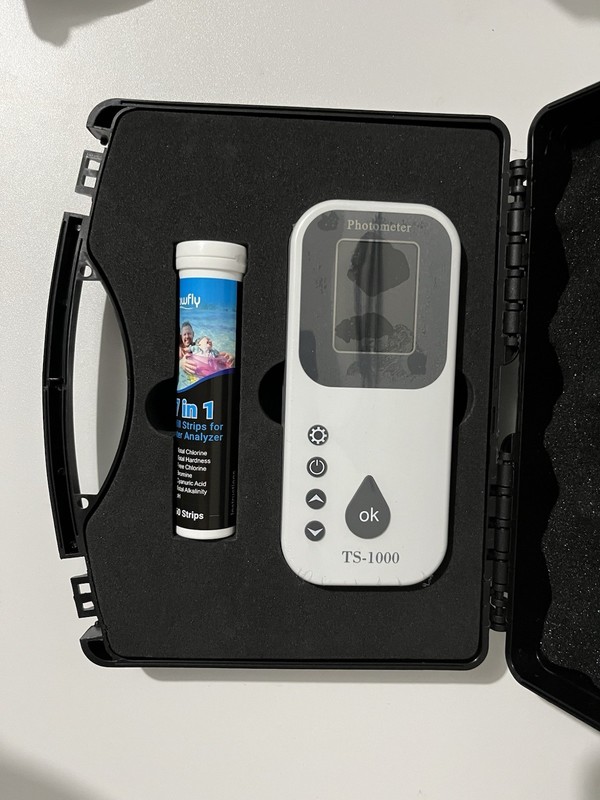 Pawfly 7 in 1 Digital Water Testing Kit, 50 Strips Hot Tub Test Kit Digital Pool gallery
