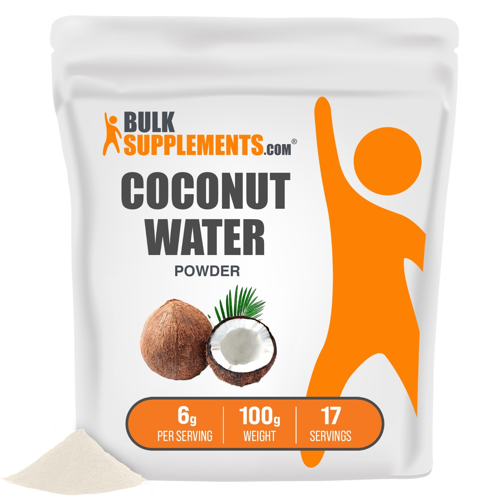 BulkSupplements Coconut Water Powder - Electrolytes Keto Friendly gallery