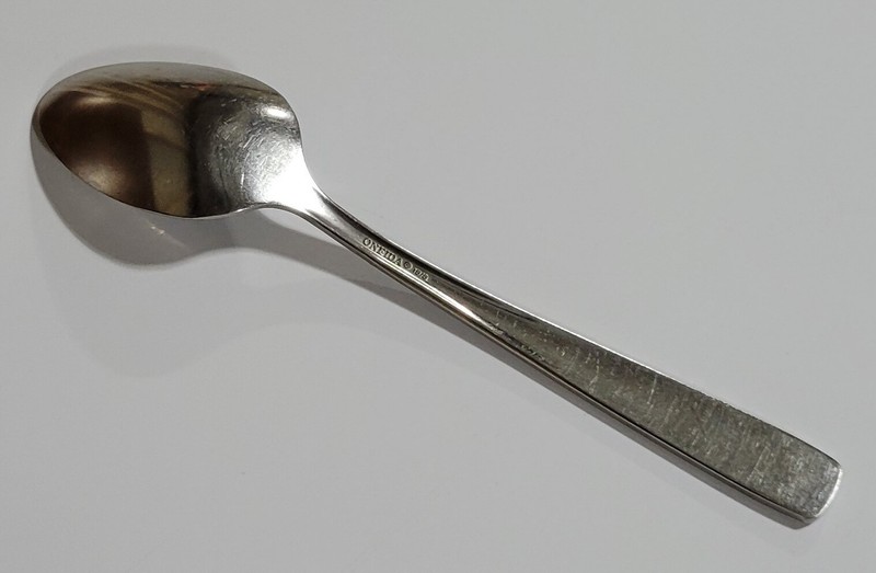 Oneida Flatware Accent Teaspoon 18/8 Stainless Steel 6 Inches Long Minimalist gallery
