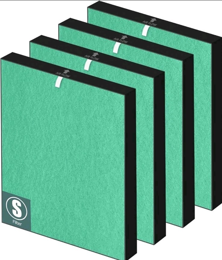 4PK Toxin Absorber Replacement Air Filter S for Winix C545 1712-0096-00 25220058 gallery