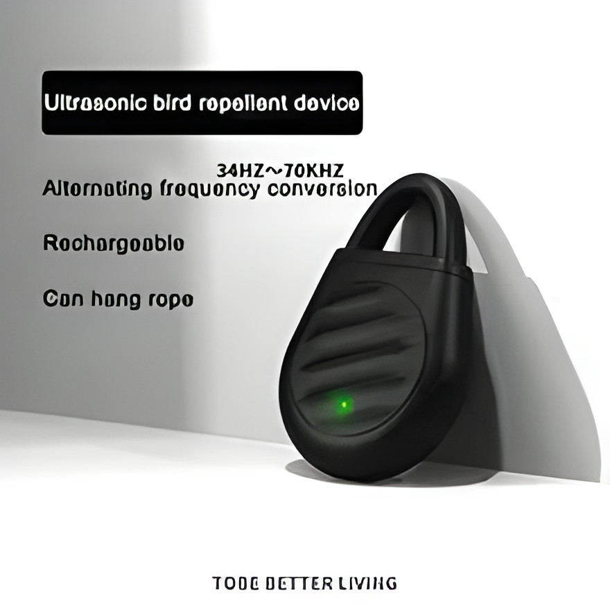 New Ultrasonic Flea Tick Repeller Rechargeable Anti-mosquito Parasite Protection gallery