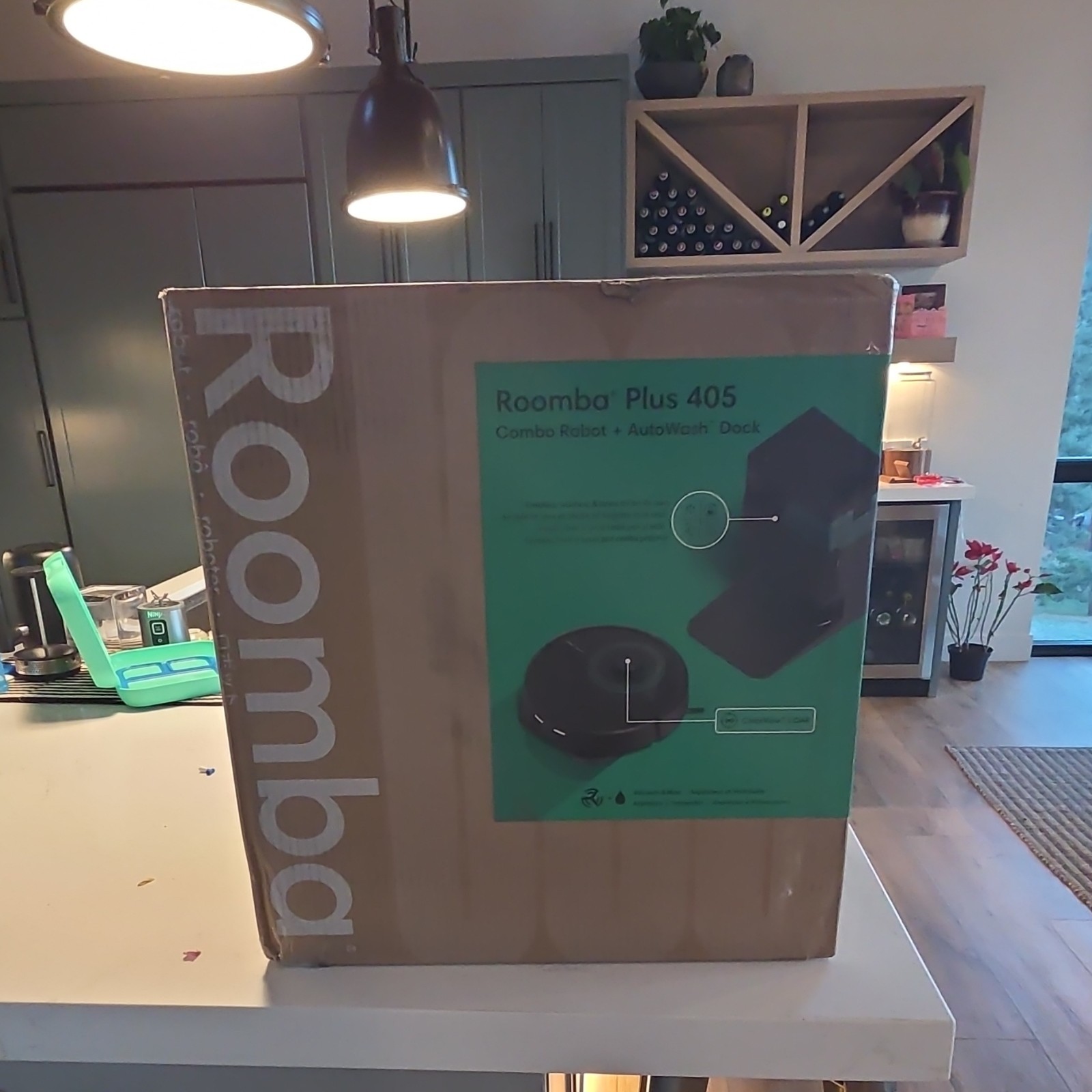 iRobot Roomba Plus 405 Robotic Vacuum & Mop, AutoWash Dock, Wi-Fi, Black gallery