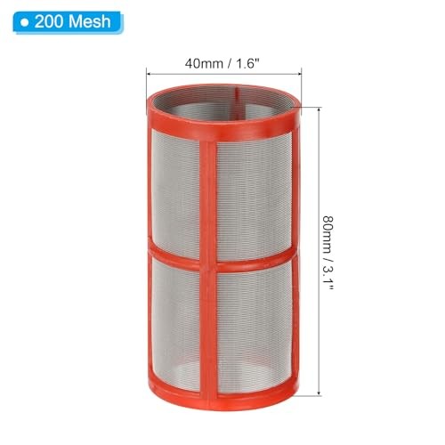 200 Mesh in-Line Strainer Replacement, 1 Pair Stainless Steel Filter Screen gallery