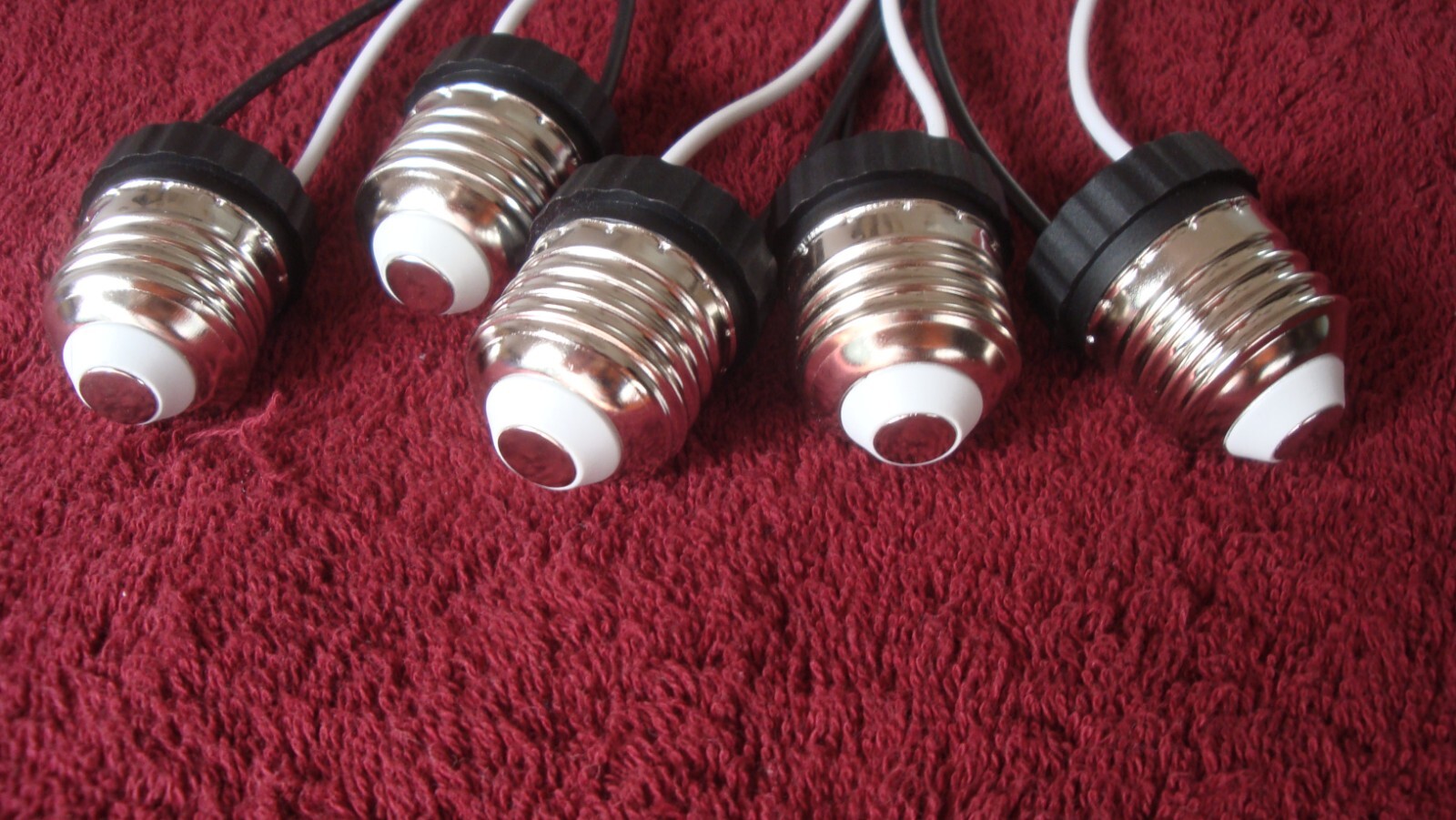 E26 Socket Adapter 5 Pack Light Bulb Socket Pigtail Screw In Male Light Socket gallery