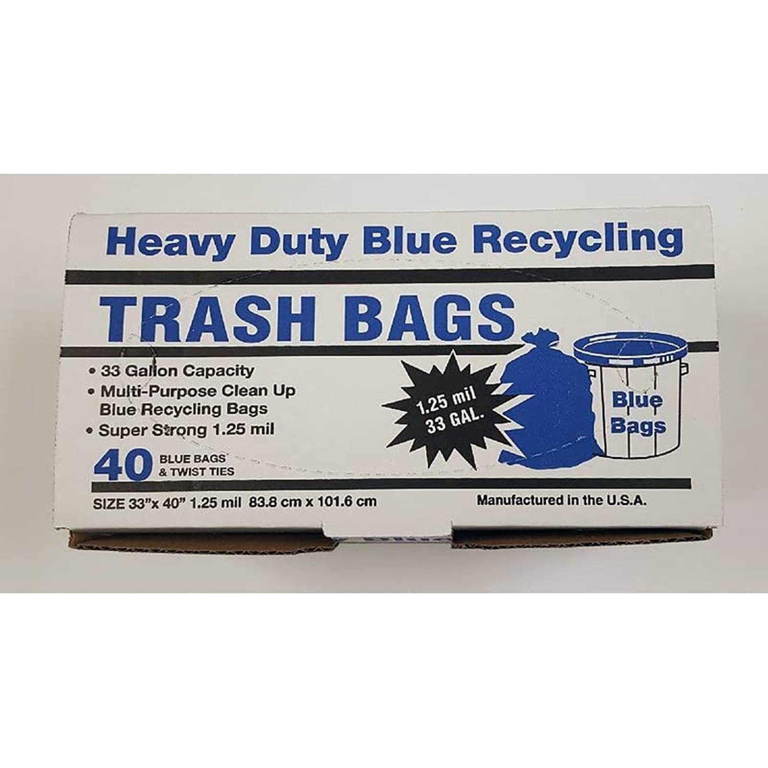PRIMROSE PLASTICS/COM 33401 33 Gal Trash Bags gallery