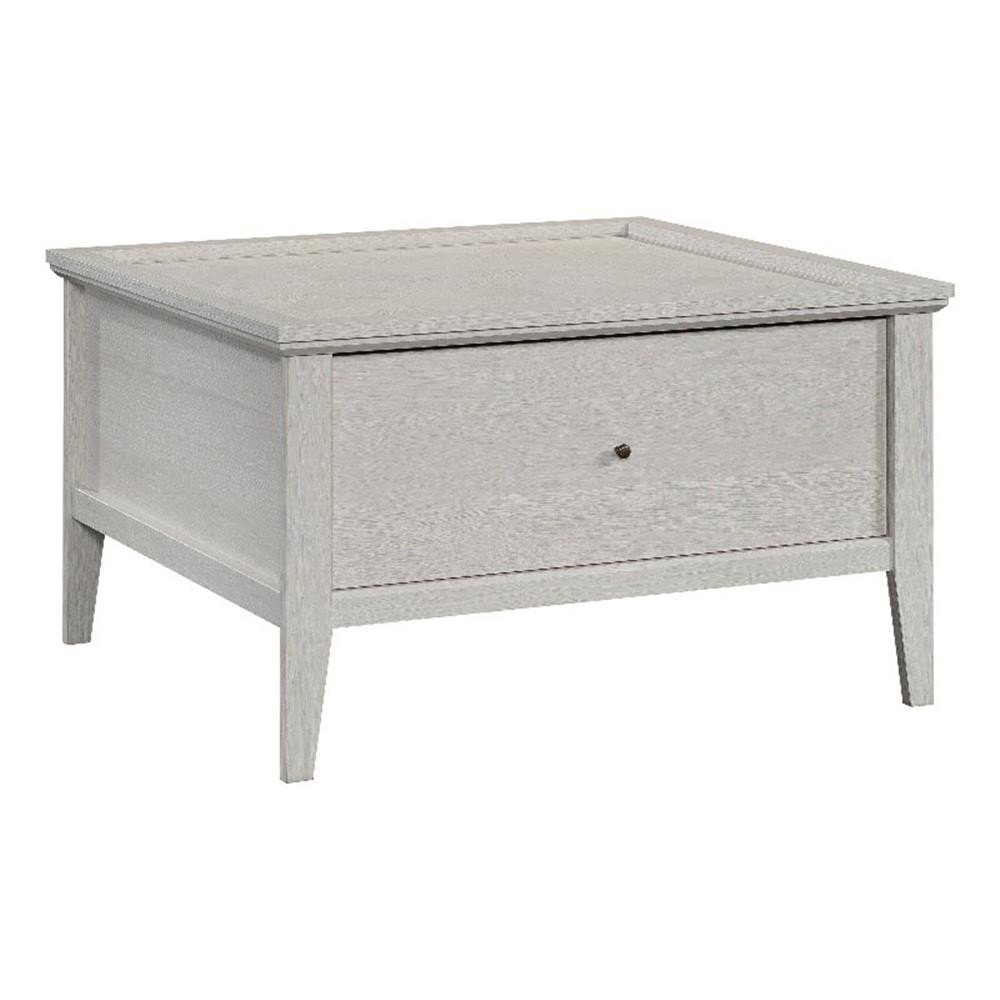 Pemberly Row Engineered Wood and Metal Coffee Table in Glacier Oak gallery
