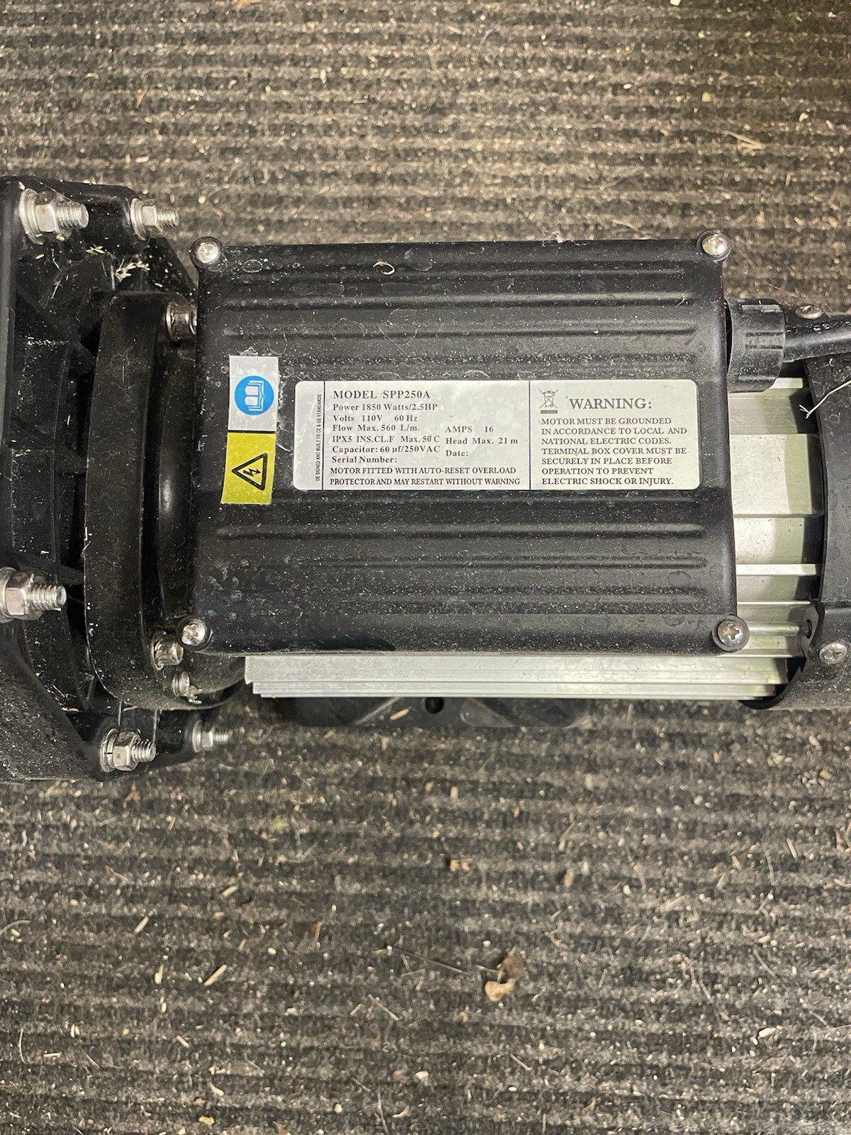 2.5HP POOL PUMP MOTOR ABOVE GROUND SWIMMING POOL FILTER HI-FLO W/ STRAINER BASKE gallery