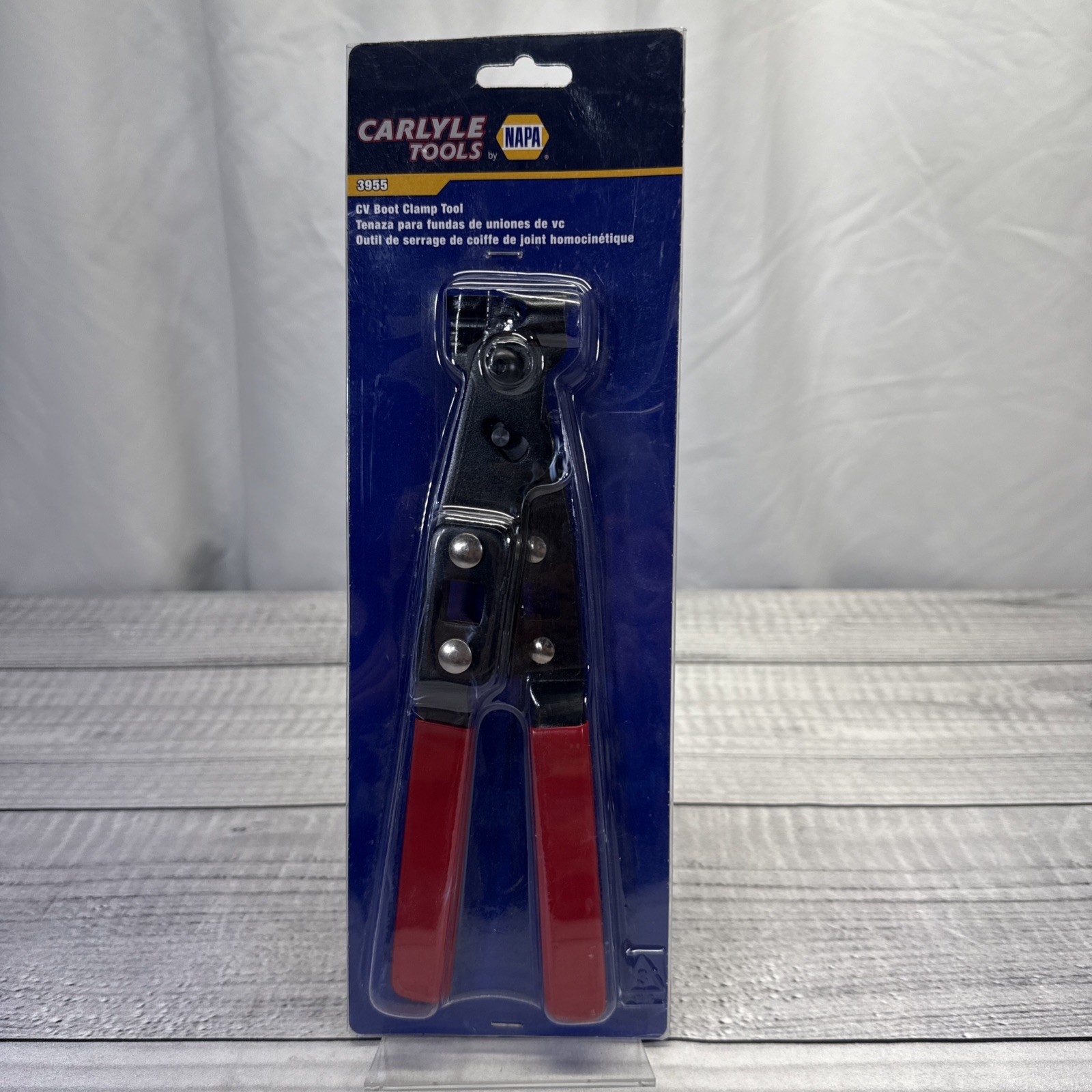 Napa Carlyle Tools 3955 CV Boot Clamp Tool High Leverage Design Crimps gallery