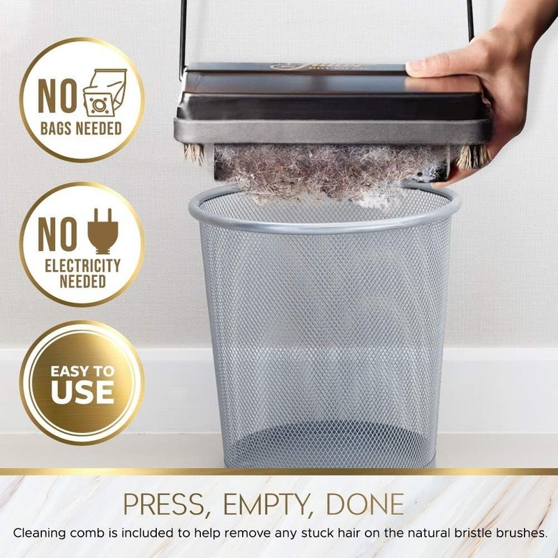 Carpet Floor Sweeper Electric Static Cleaner Hard Soft Surface Compact Lightw... gallery