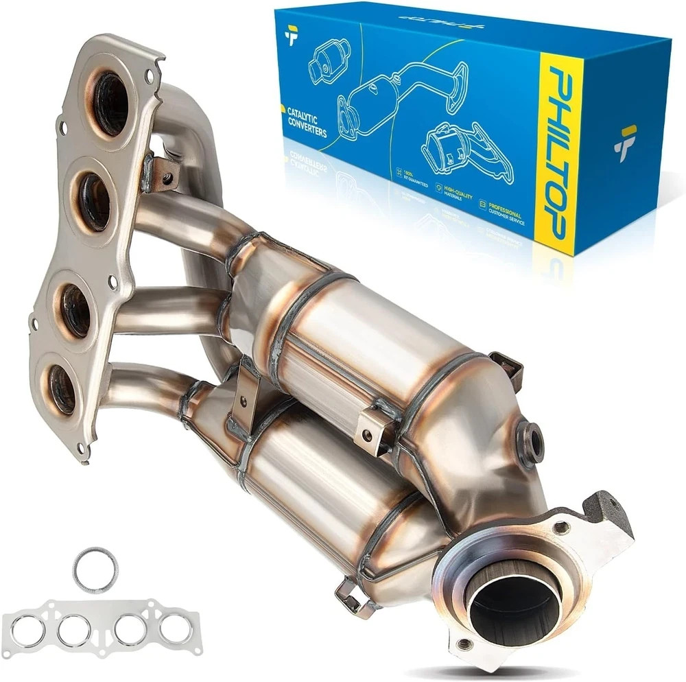 PHILTOP Front Catalytic Converter Stainless Steel Direct-Fit Replacement For 200 gallery