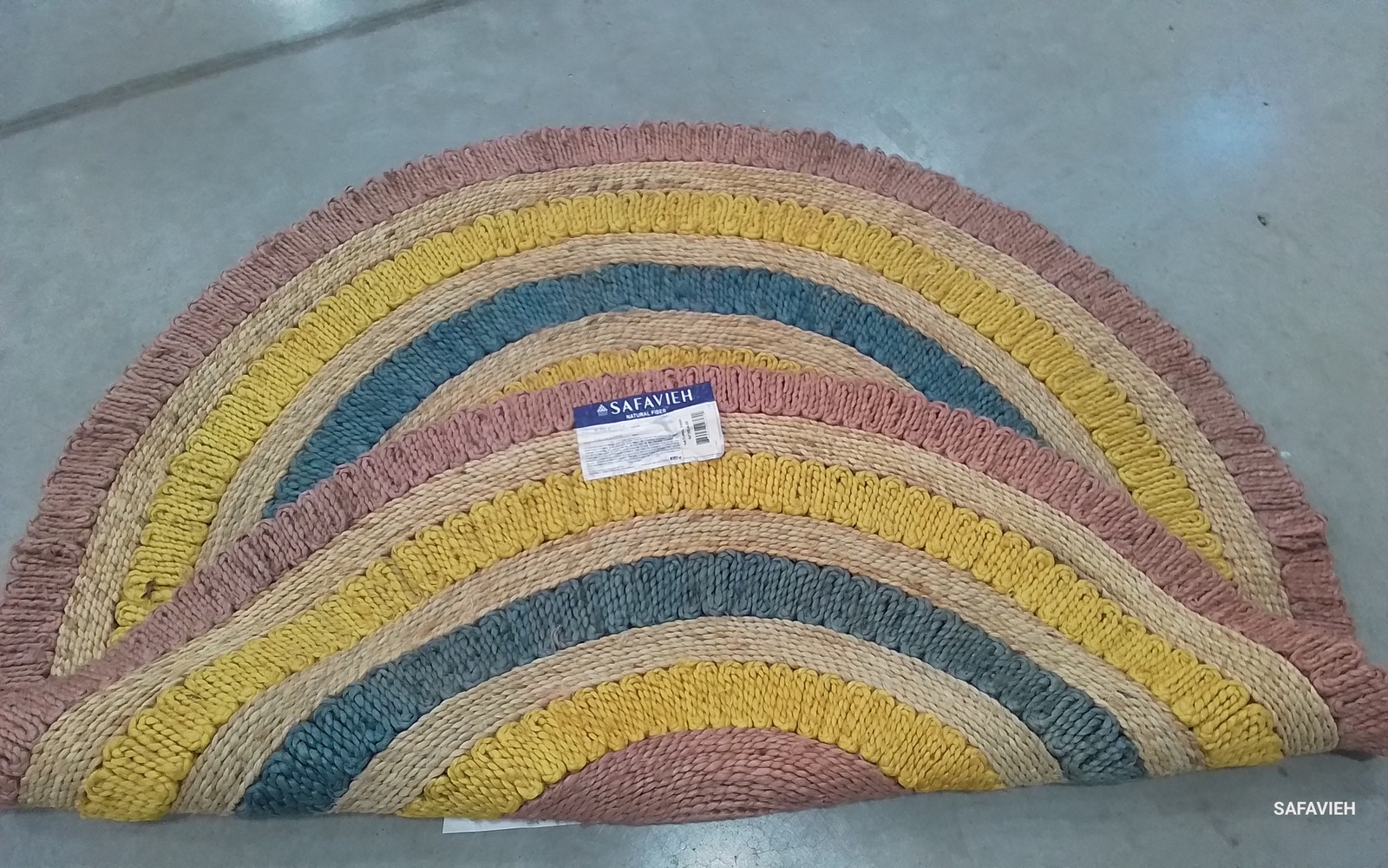 LAVNDR MULTI 5'-0" x 5'-0" Broken Thread Rug, Reduced Price 1172794041 NF201A-5R gallery