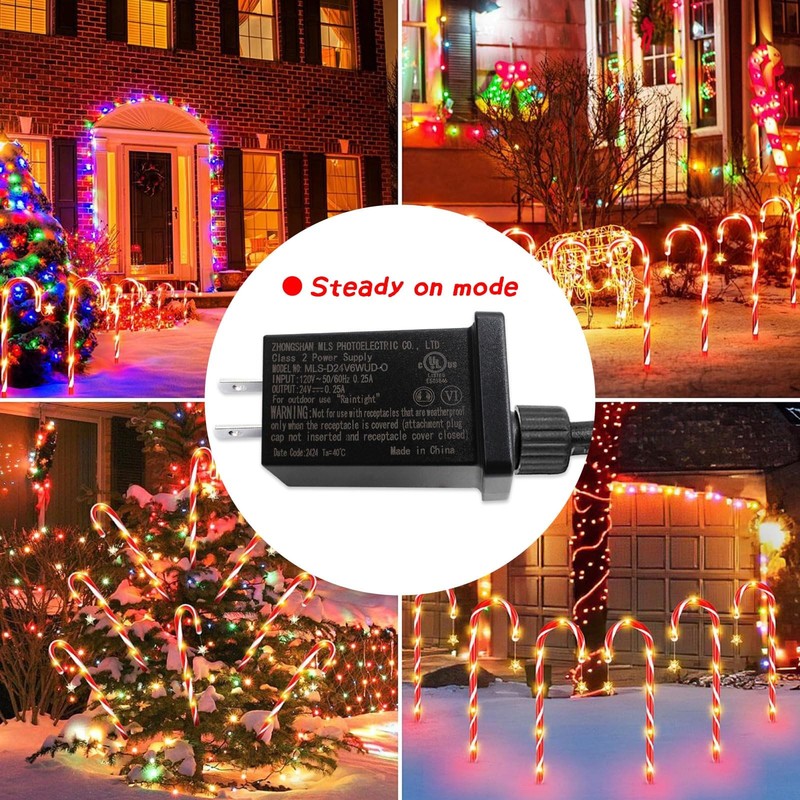 24V LED Transformer Class 2 LED Power Supply, Waterproof IP44 Low Voltage Sea... gallery
