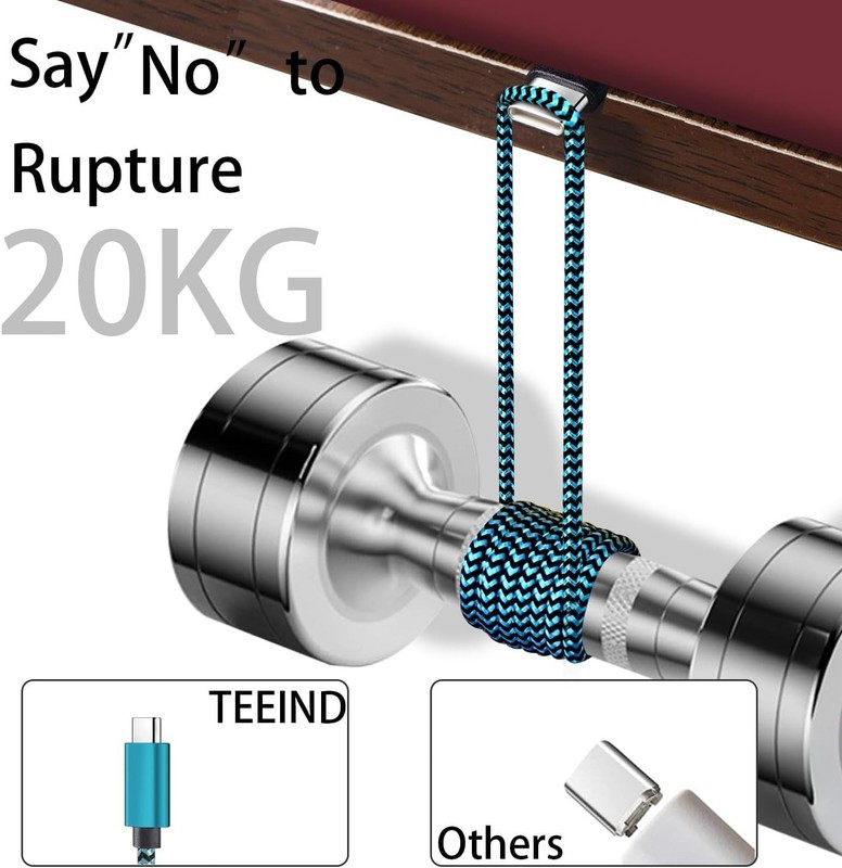 Teeind Type C Cable Fast Charging, Tpc002 3 Pack(3Ft/0.9M 60W) C to Type C Charg gallery