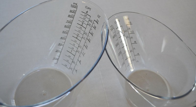 Pampered Chef EASY-READ MEASURING Cups ~NEW~ SET of 4 - Includes MINI 1/4 CUP! gallery