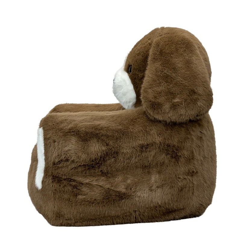 Cute Inflatable Dog Sofa Plush Couch Chair Single Sofa for Living Room Kids Room gallery