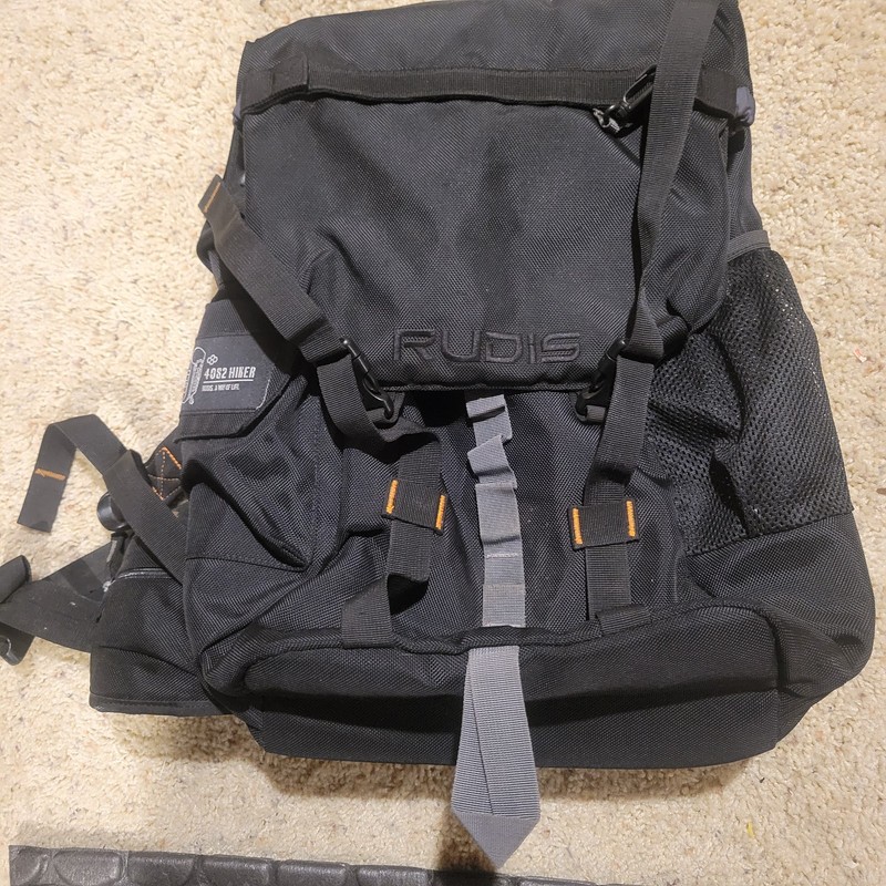 Rudis Gear 4082 Hiker  Backpack Black