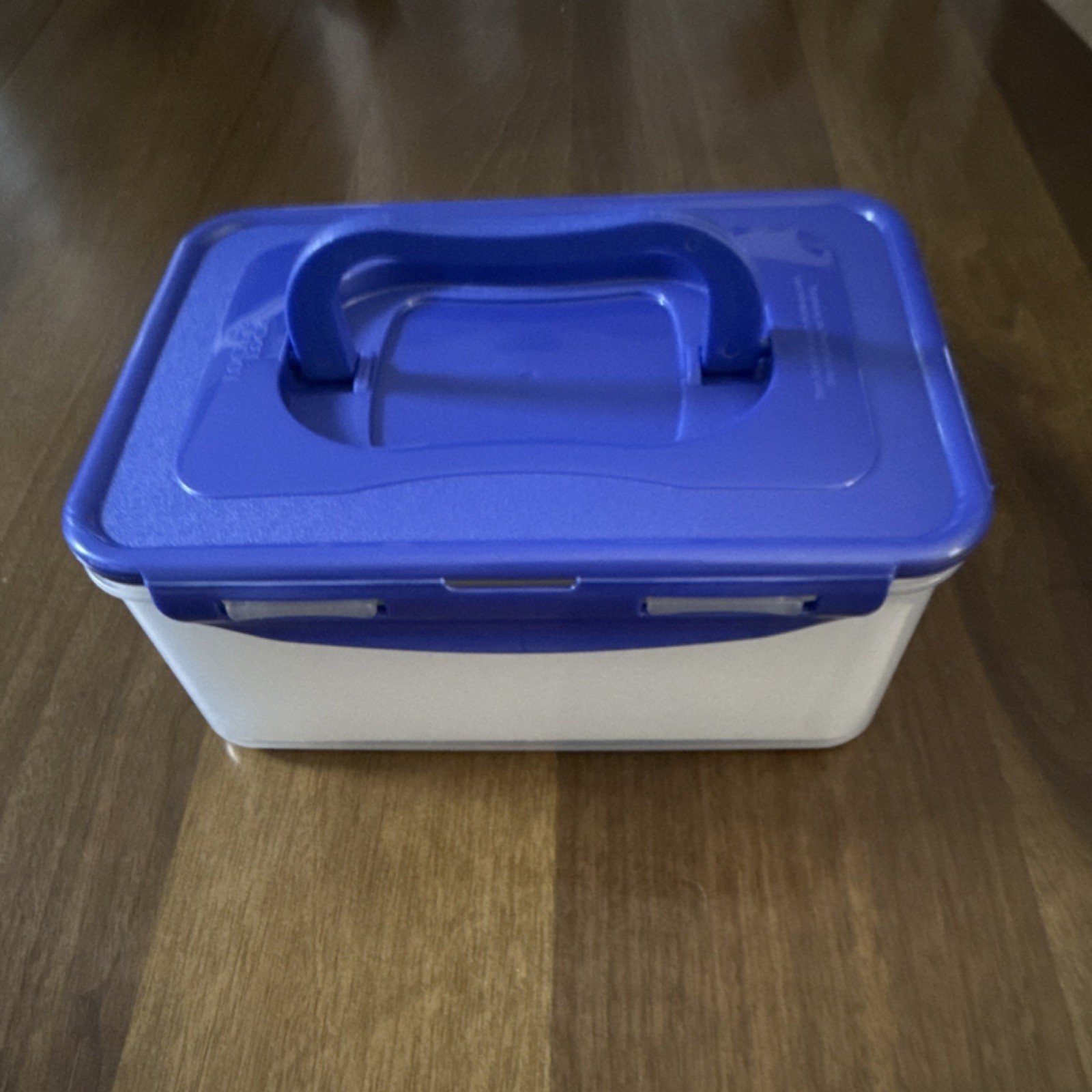 Lock & Lock 2.3L 470ml 100ml Storage Containers Set/5 Clear Blue Snap Lid HPL825 gallery
