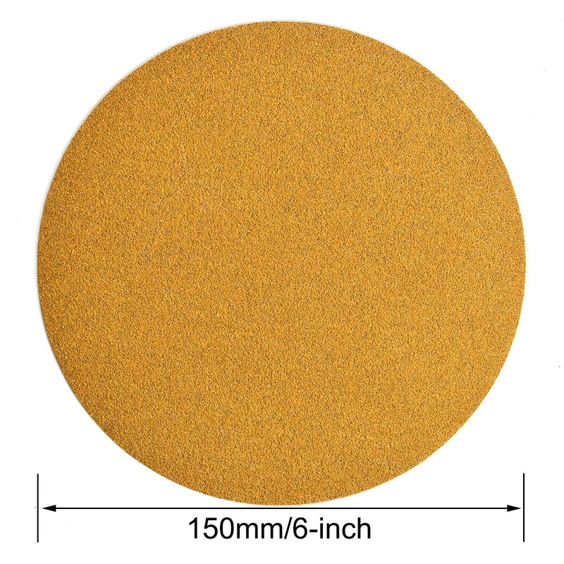 25/50PCS 6in Professional Hook & Loop Sanding Discs - Aluminum Oxide 40-800 Grit gallery