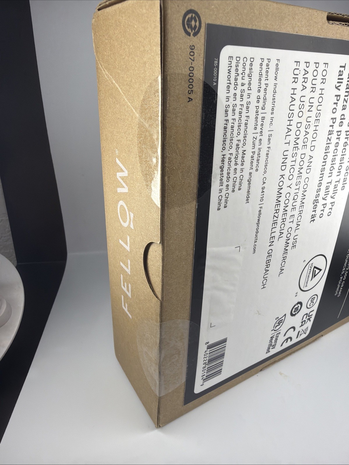 Fellow Tally Pro Precision Coffee Espresso Scale OLED Display Matte Black SEALED gallery