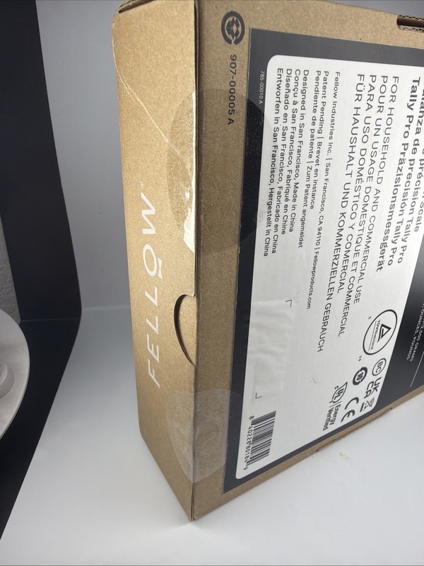 Fellow Tally Pro Precision Coffee Espresso Scale OLED Display Matte Black SEALED gallery