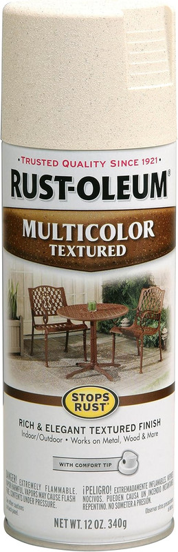 Rust-Oleum 239121 Stops Rust Multi-Color Textured Spray Paint, 12 Oz, Caribbean gallery