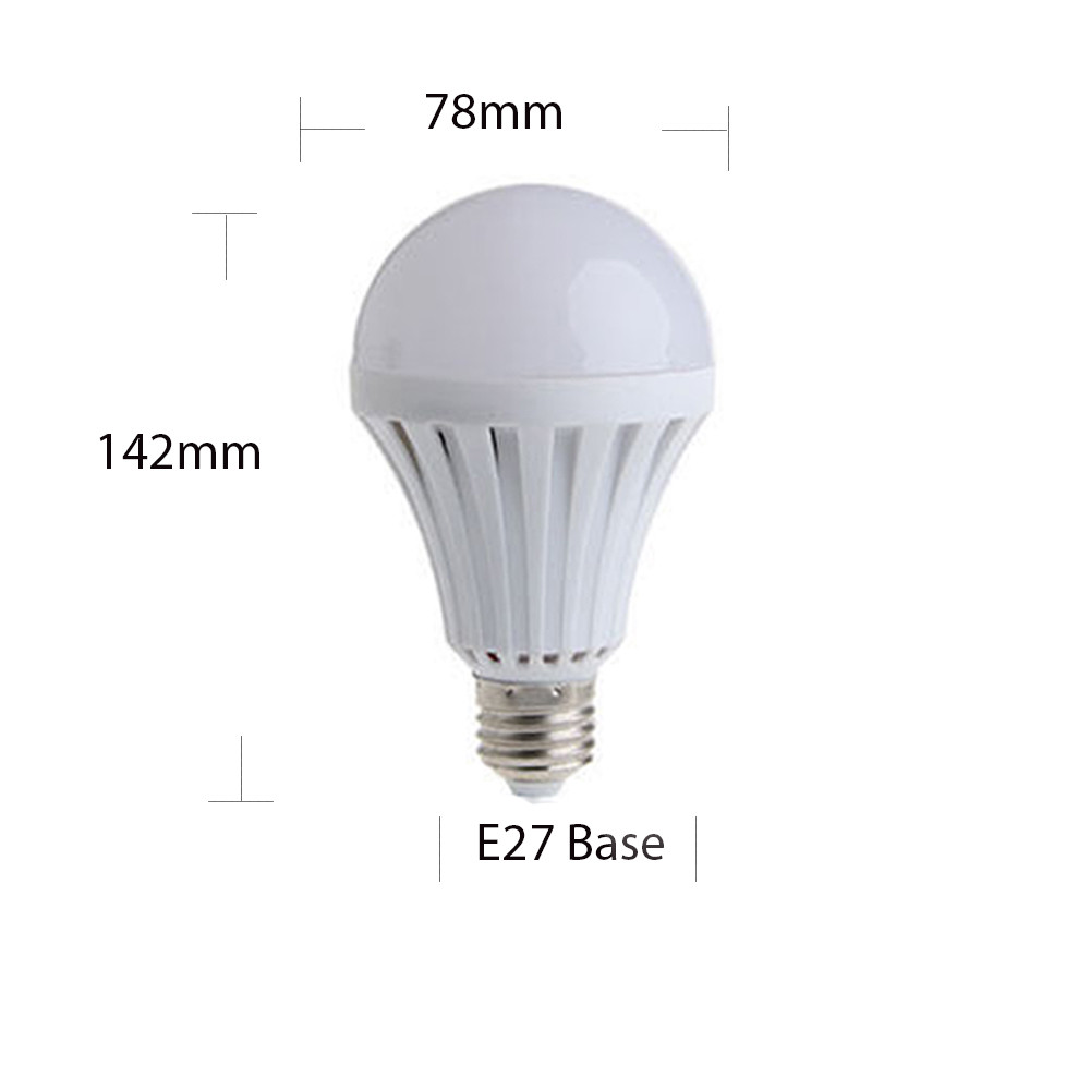 E27 Emergency LED Light Bulb Rechargeable Intelligent Lamp Magic Light Bulb gallery