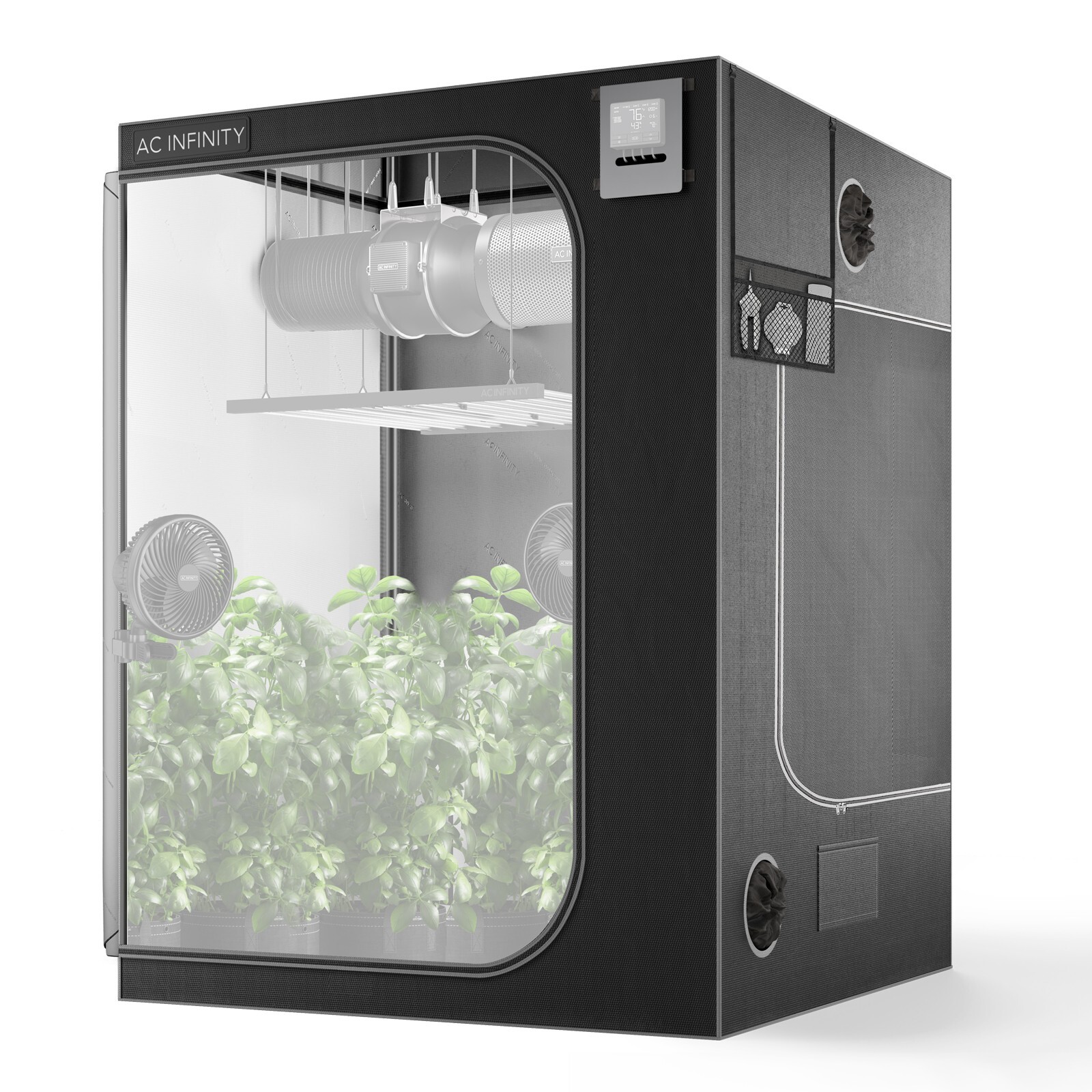 CLOUDLAB 866, Advance Grow Tent 5x5 Hydroponics Indoor Plant Box 60” x 60” x 80” gallery