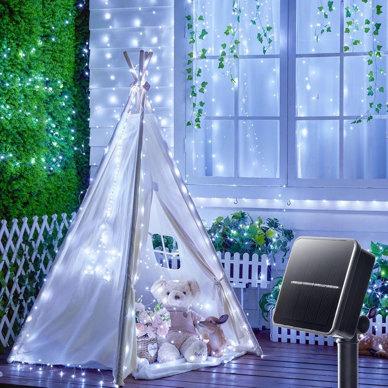 Garden Decorative Solar String Lights Fairy Outdoor Party Waterproof Lamp100LED gallery