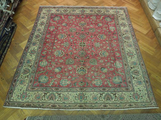 9x10' SQUARISH Perrsian Tabriiz Rug #PIX-16627 gallery