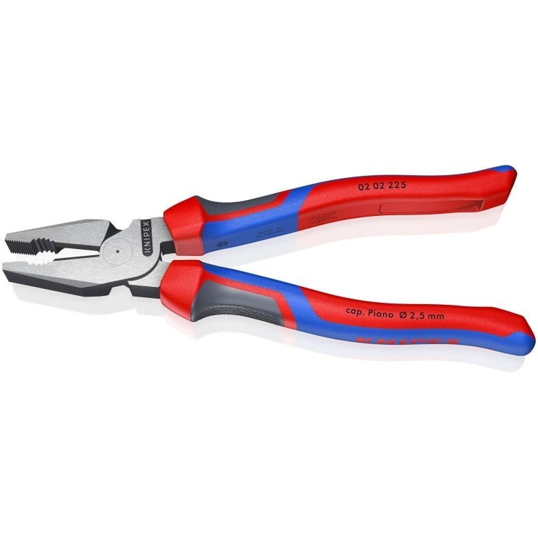 Knipex 9" Lineman's Combination Pliers w Comfort Grips High Leverage 0202225 gallery