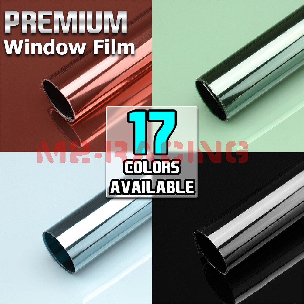 Window Tint One Way Mirror (Chrome Style ONLY) UV Heat Reflective Home Office