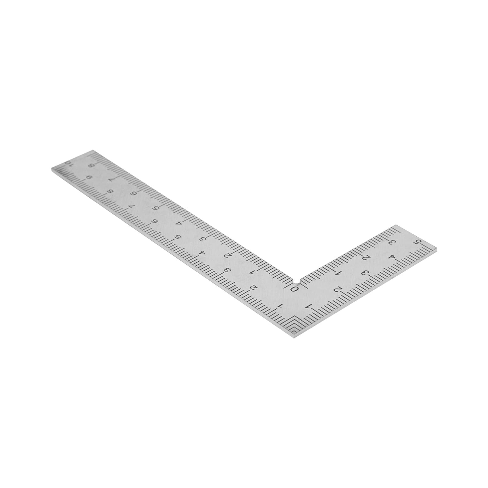 Mini L Shaped Ruler Measuring Tool Carpenter Square Stainless Steel Woodworki... gallery