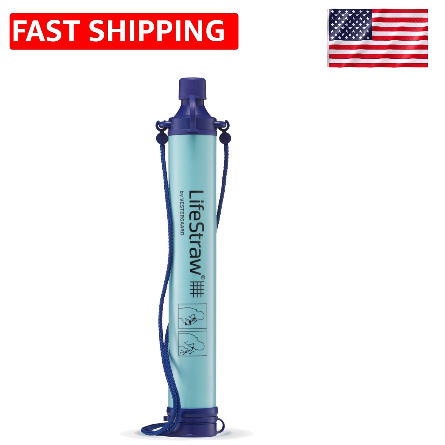 Personal Water Filter for Hiking, Camping, Travel, and Emergency Preparedness gallery