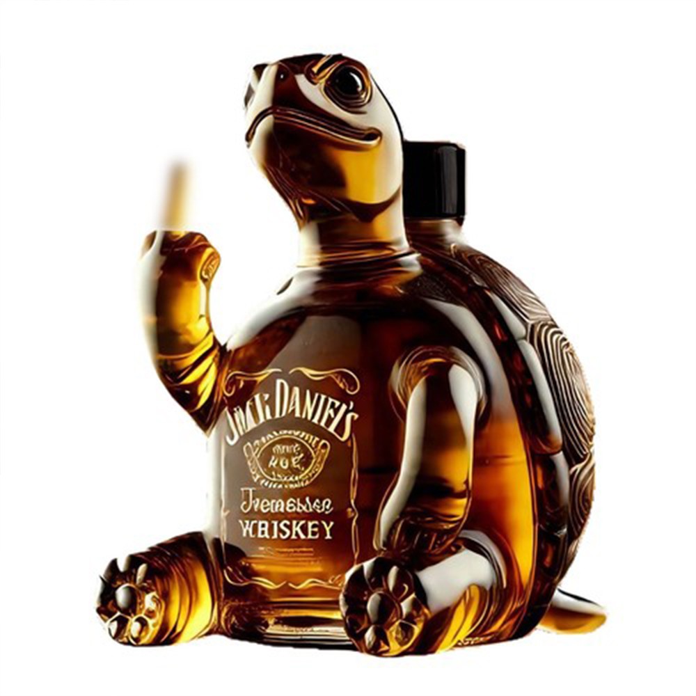 Turtle Whiskey Bottle 2026 - Unique Animal Glass Decanter Gift gallery