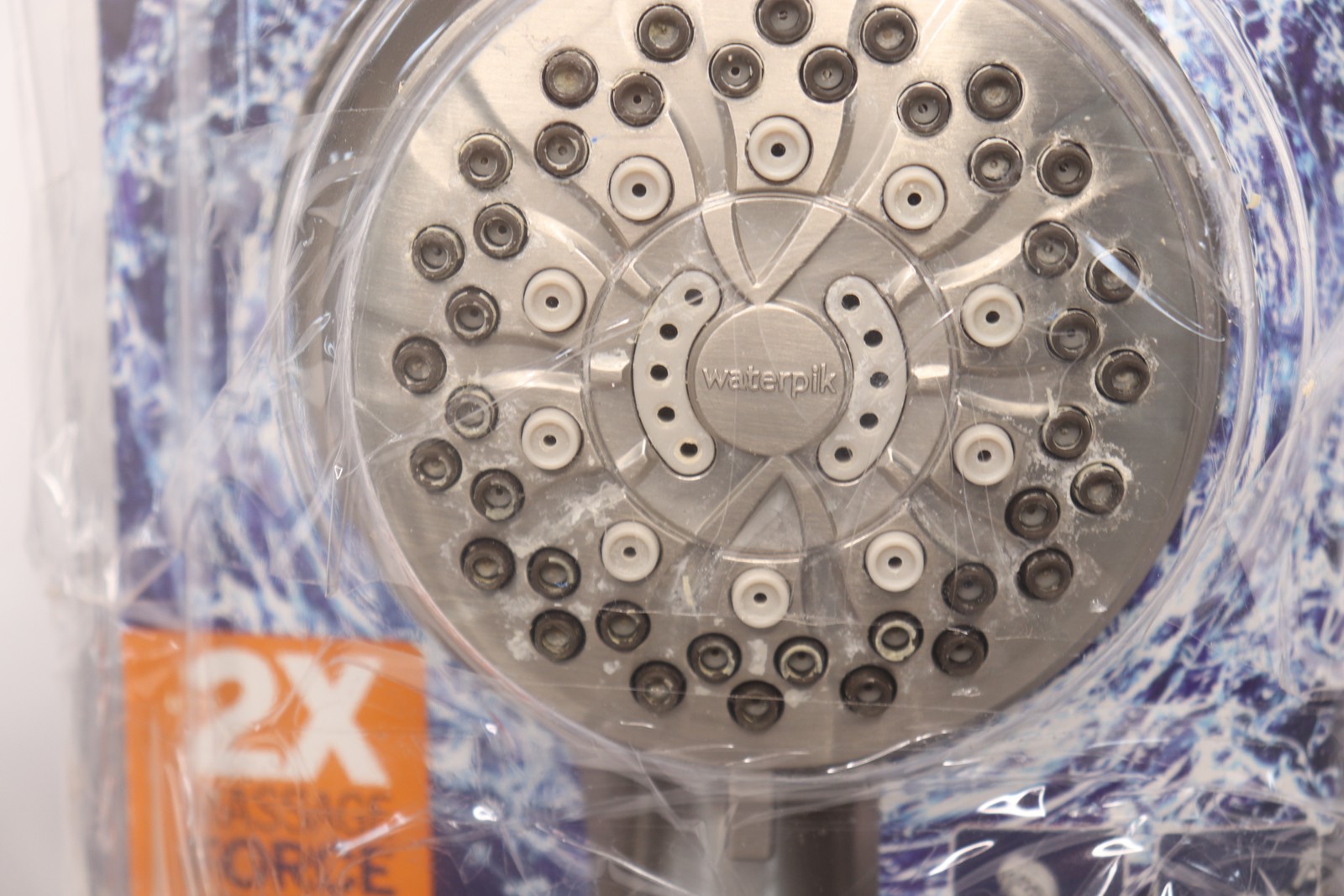 Waterpik Wall Mount Handheld Shower Head Brushed Nickel XDL-769ME gallery